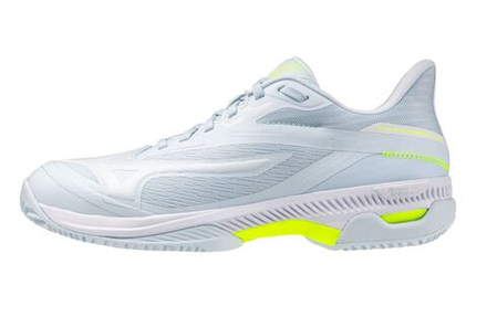 Женские теннисные кроссовки Mizuno Wave Exceed Court CC - ice water/light yellow/anc