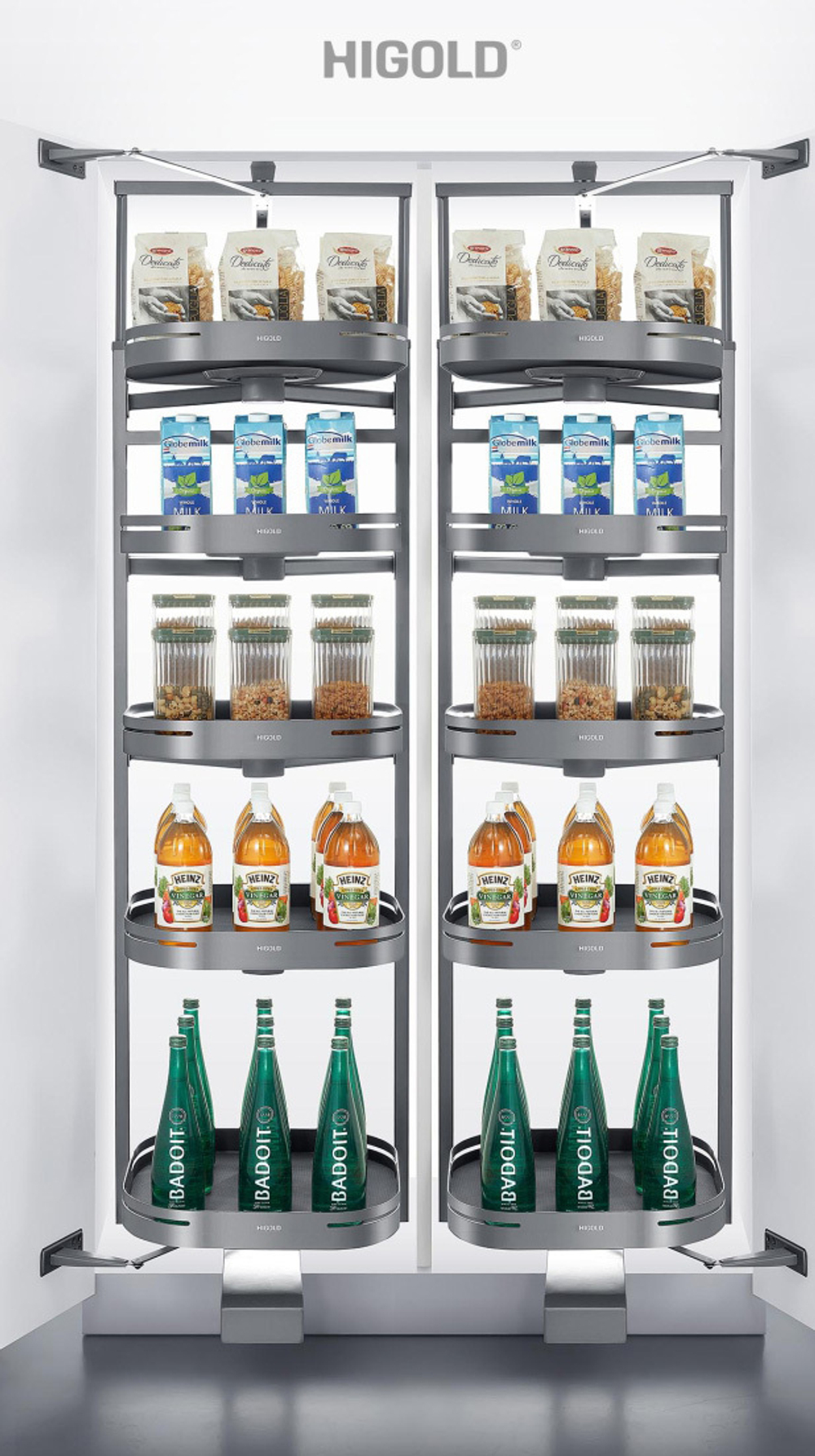 Высокая корзина с турбийоном