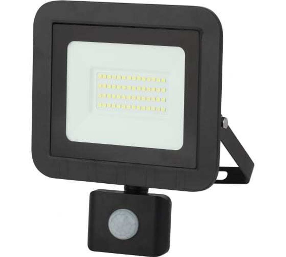 Прожектор светодиодный ЭРА LPR-041-2-65K-050 50Вт 4000Лм 6500К с датчиком движения регулируемым, Б0043587