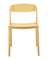 Стул Moris пластик бледно-желтый
