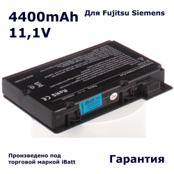 Аккумулятор iBatt 4400mAh, для 3S4400-S1S5-05 3S4400-G1S2-05 P55-4S4400-S1S5