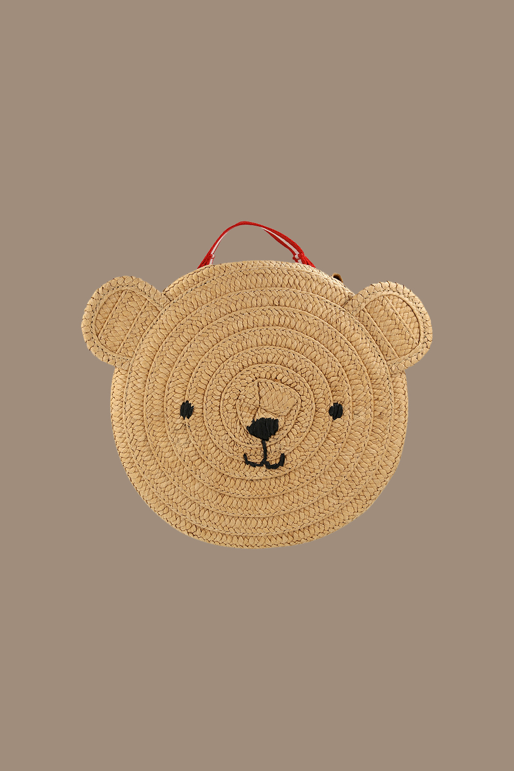 Сумка плетенная Медведь
