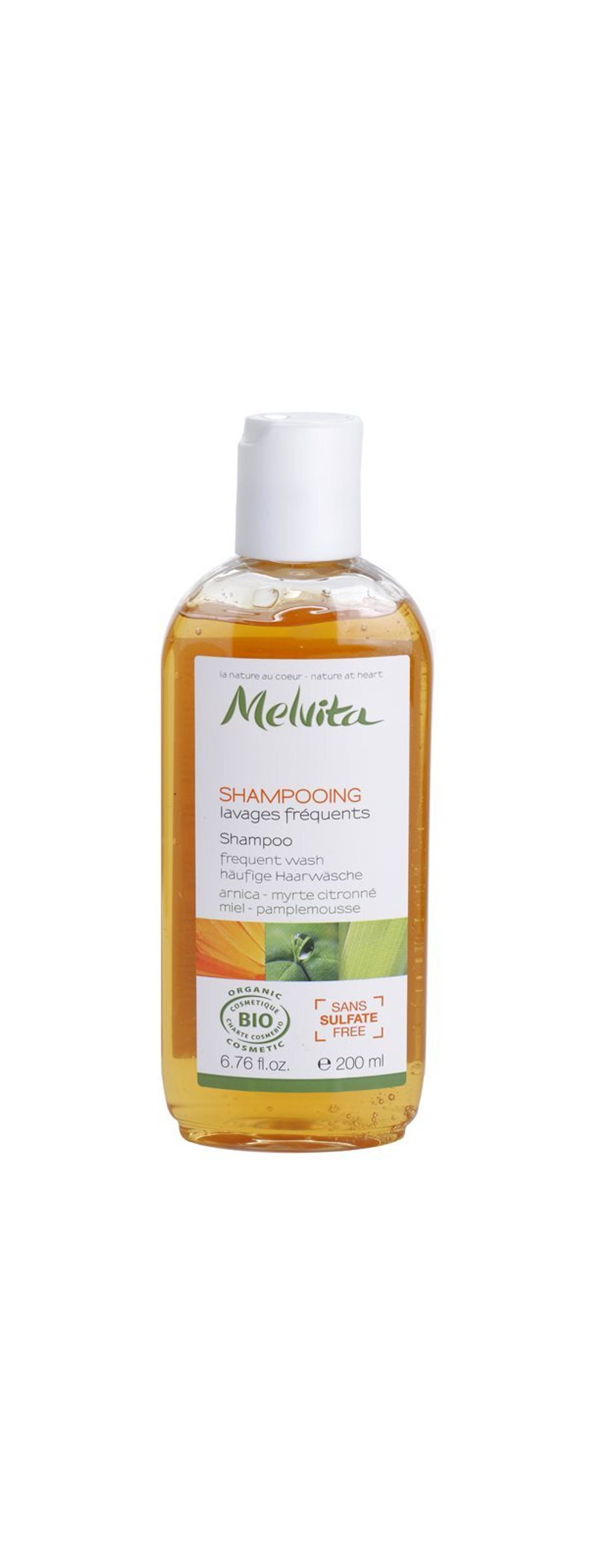 Melvita Extra-Gentle Shower Shampoo - шампунь для частого использования / 200 ml / GTIN 3284410015305