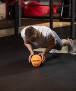 Медбол высокой плотности GB-702, 3 кг, оранжевый