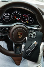 Чехол на Iphone Porsche Black