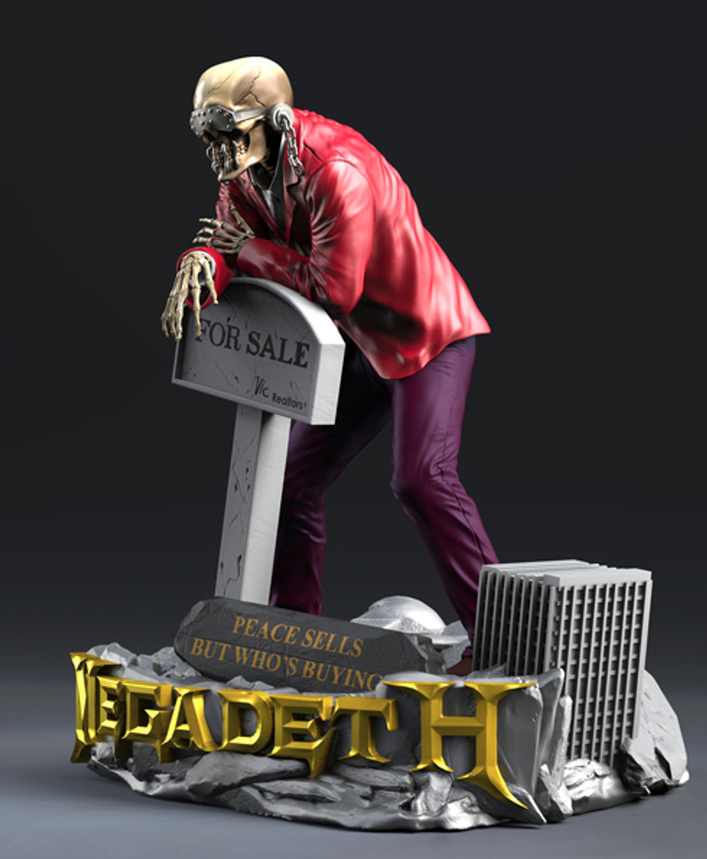Megadeth Vic Rattlehead (Limited Edition)