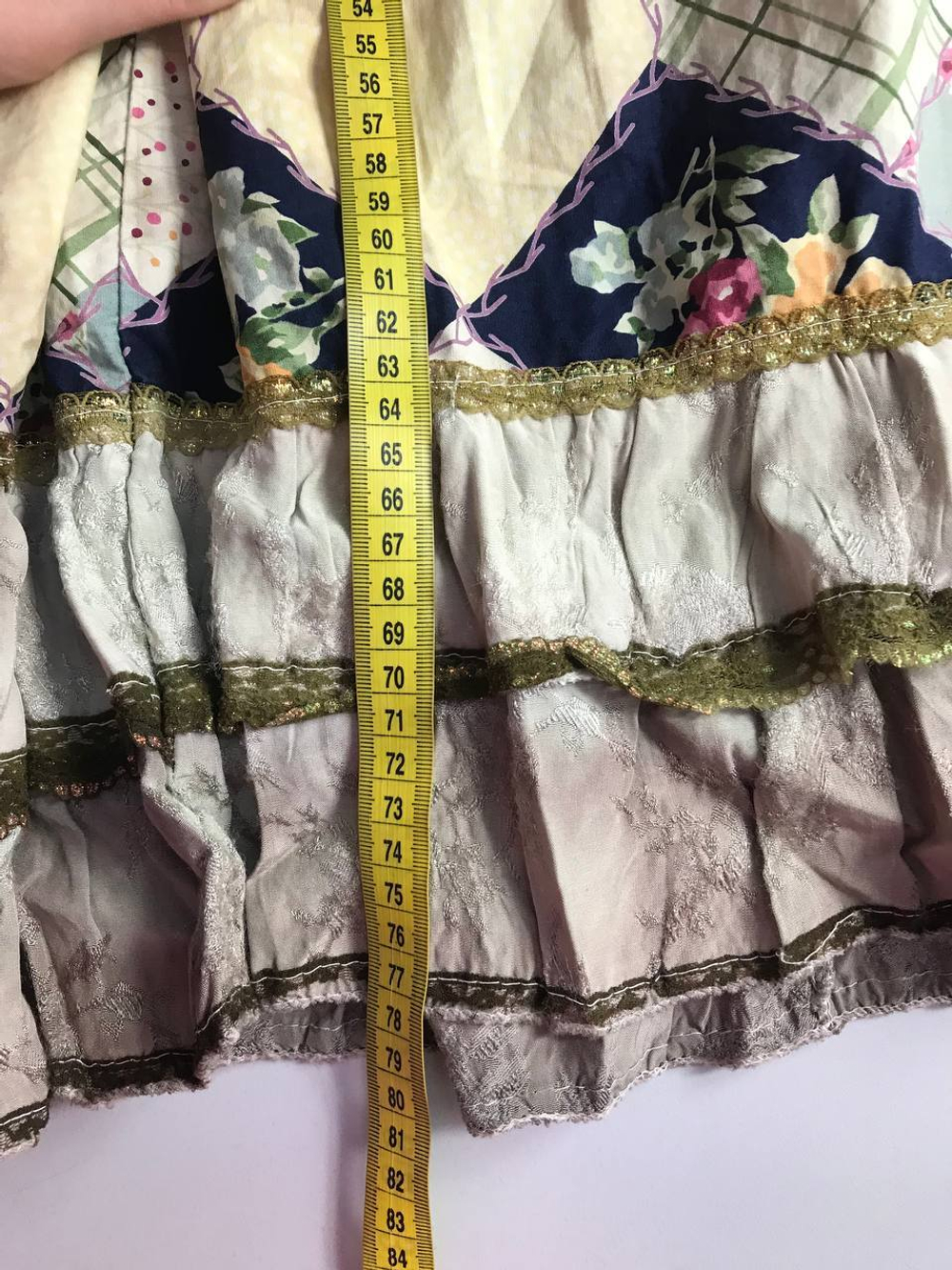 Юбка длинная красивая, визуально 54/56 размер