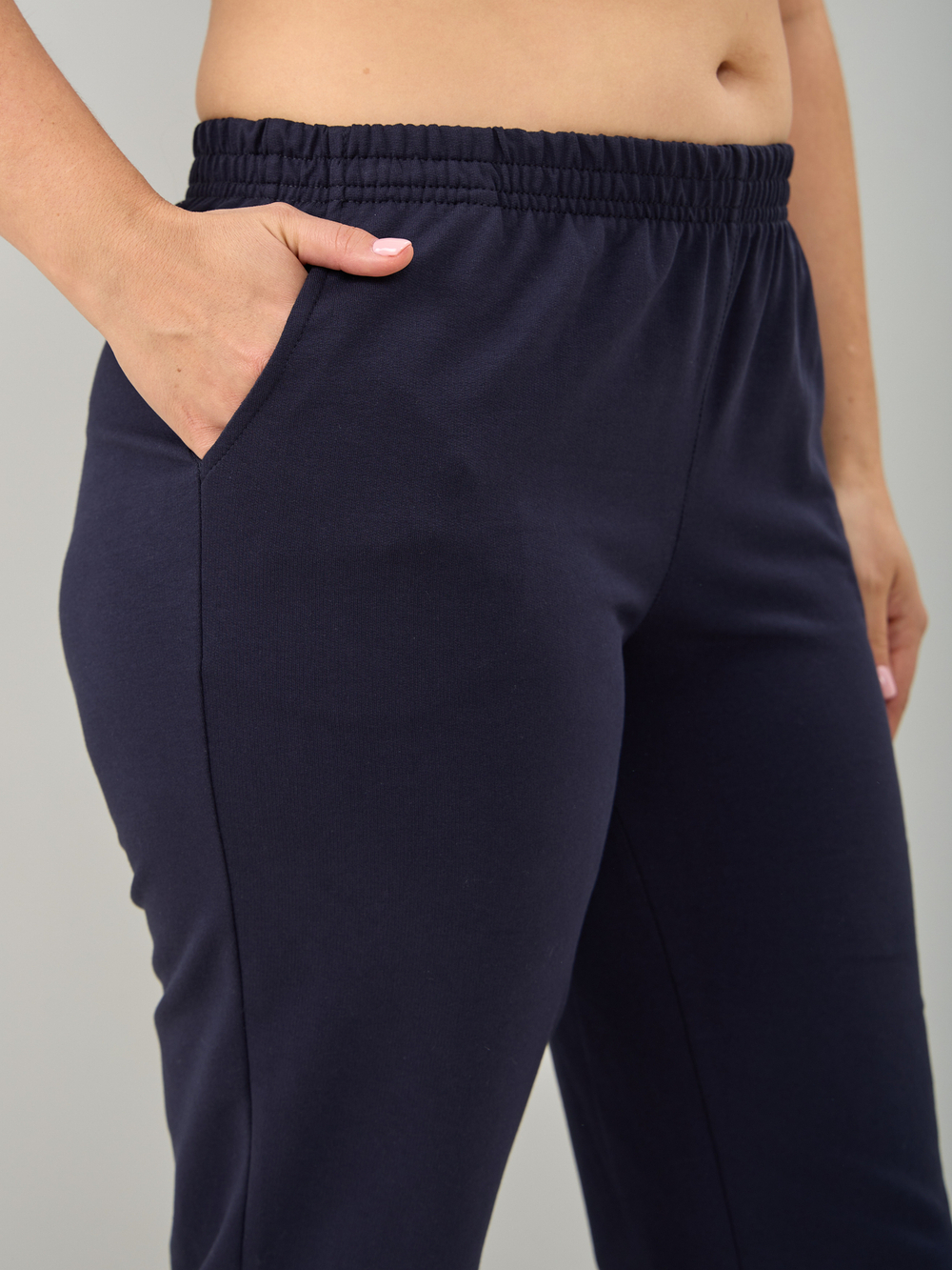 Костюм с брюками КБ-384/тсиний-пионы