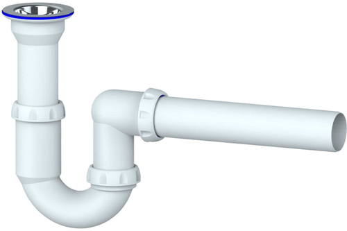Сифон 1 1/2" с литым выпуском для тюльпана Y110 Unicorn