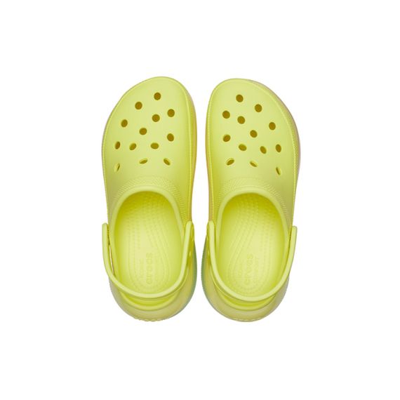 Crocs EVA Classic Light Wheel Thick Sole 'Acid Yellow'