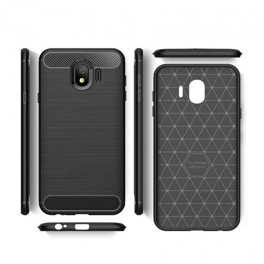 Противоударный чехол для Samsung Galaxy J4+ (2018), 009508 Черный