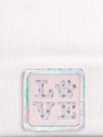 Шапка с ушками трикотажная осенняя