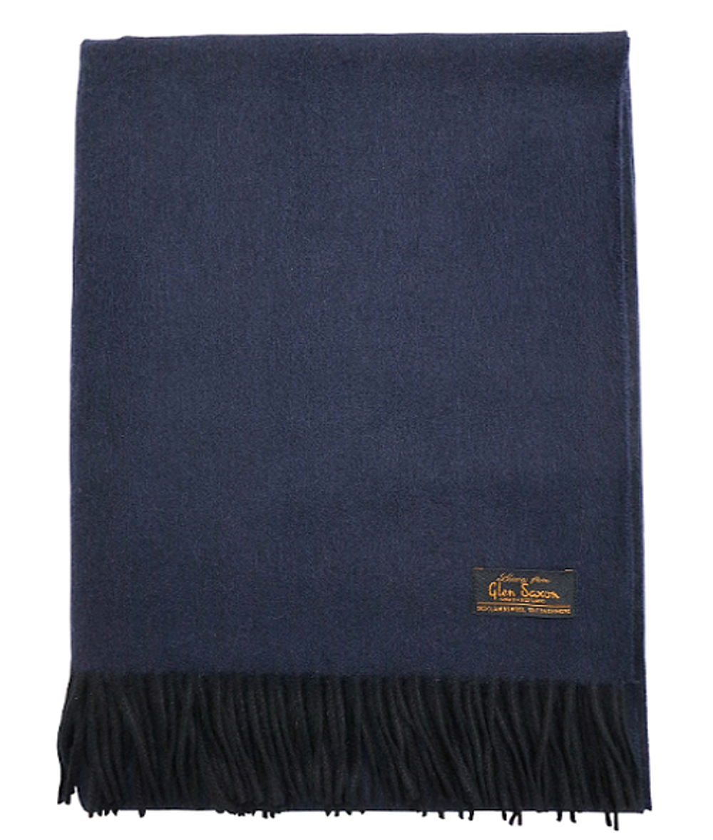 Плед 130х180 Glen Saxon Vave Black Navy