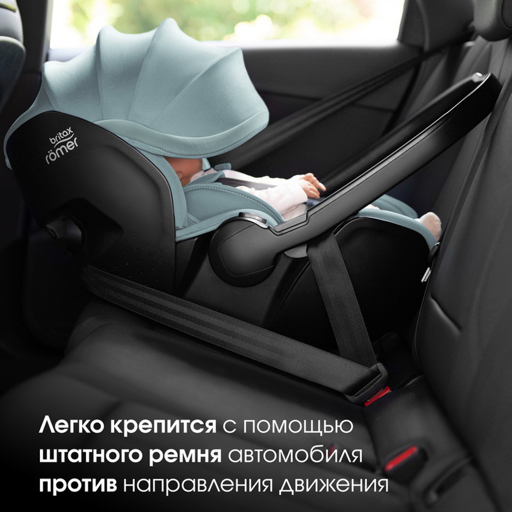 Коляска 3 в 1 Britax Roemer Smile 5Z LUX и автокресло Baby-Safe PRO Style Harbor Blue Urban Olive