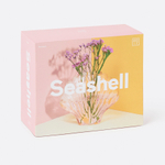 Ваза для цветов seashell, 20 см, розовая