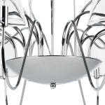 758214 Люстра подв. DIAFANO 21х40W G9 ХРОМ/ПРОЗРАЧНЫЙ