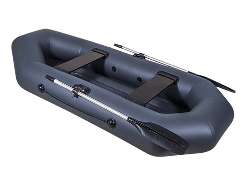 Барс-260 НАДУВНОЕ ДНО графит (лодка ПВХ)