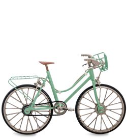 VL-06/5 Фигурка-модель 1:10 Велосипед женский «Torrent Ussury» салатовый