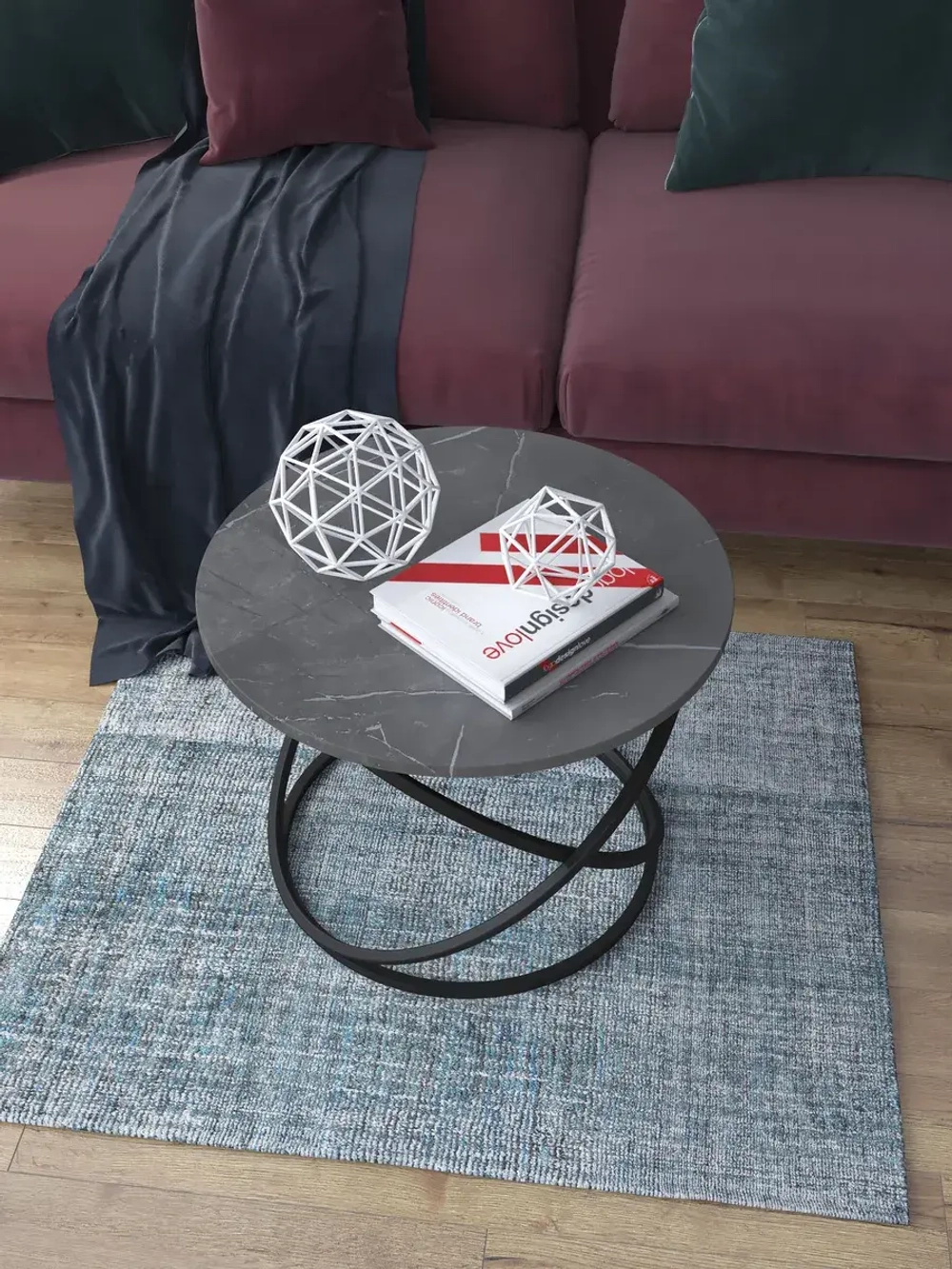 Журнальный стол Инфинити - ЧСЧ - МДФ в ПВХ