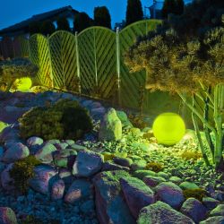 UFP-R200A GREEN Рассеиватель в форме шара для садово-парковых светильников. Диаметр 200мм. Тип соединения с крепежным элементом резьбовой. Материал САН-пластик. Цвет зеленый. Упаковка 16 шт. в групповой картонной коробке.