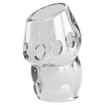 Прозрачная насадка на пенис Oscar (Цвет: прозрачный)