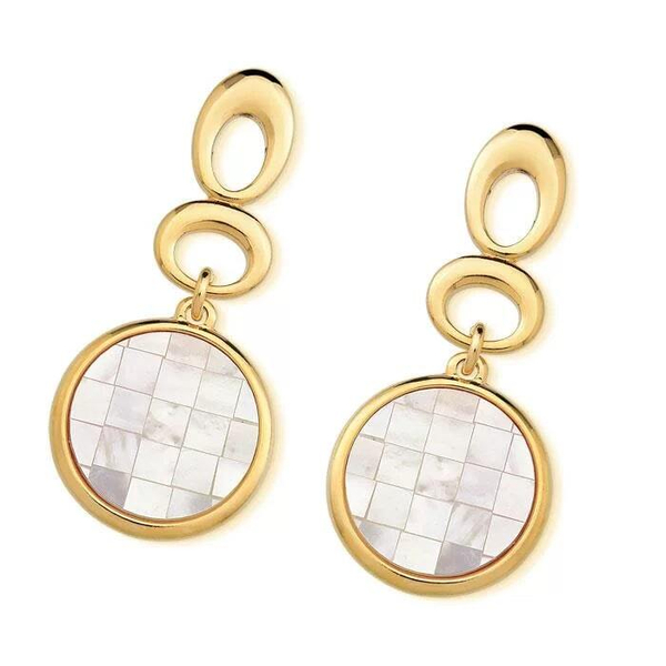 Серьги Possebon Mother Pearl Mosaic A2554.1 G