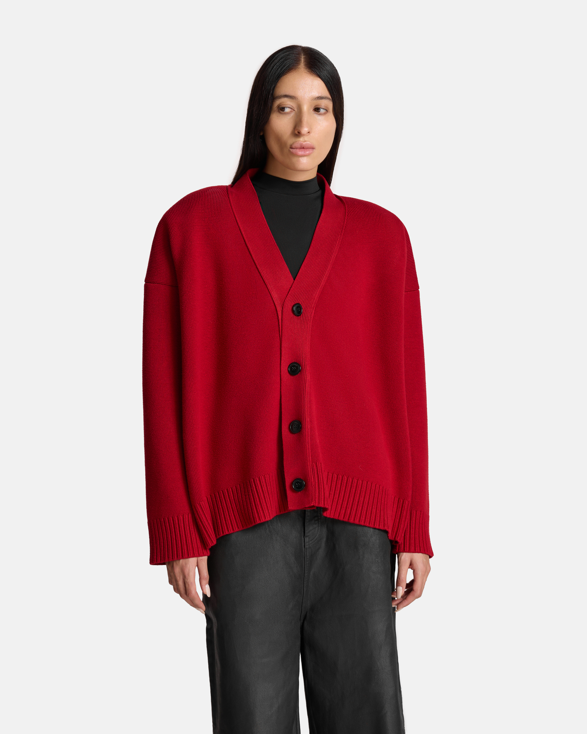 КАРДИГАН-БОМБЕР ИЗ ВЯЗАННОГО ТРИКОТАЖ