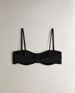 ZARA HOME БИКИНИ ТОП НА КОСТОЧКАХ, ЧЕРНЫЙ