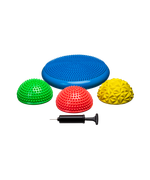 БЕЗ УПАКОВКИ Диски балансировочные STARFIT BP-106, с насосом, комплект