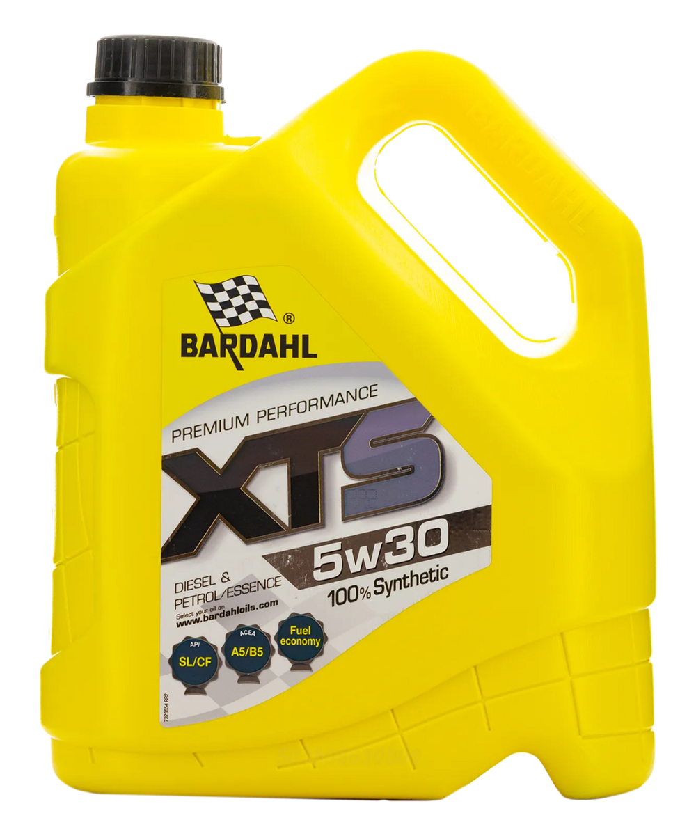 Моторное масло Bardahl XTS 5W-30, A5/B5, синтетическое, 4 л