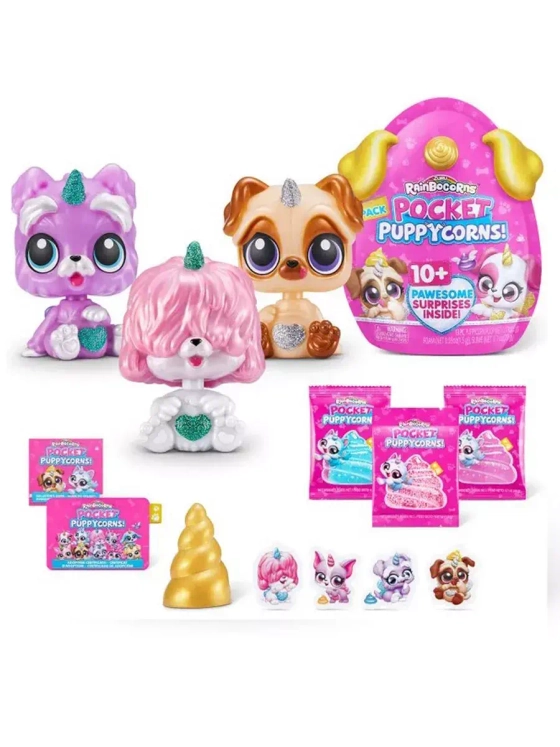 Игрушка фигурка сюрприз яйцо Зуру Rainbocorns Puppycorn