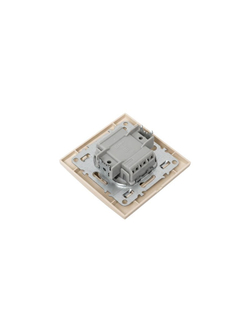 Выключатель 2-кл. СП Минск 10А IP20 беж. EKF ERV10-023-20