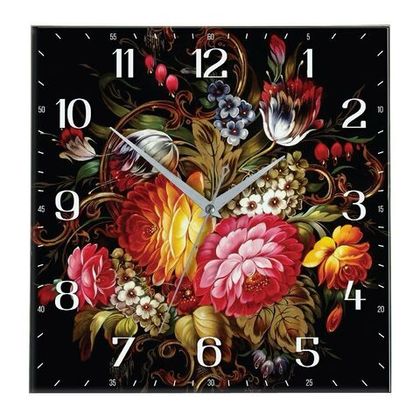 Zhostovo wall clock BZ14022023011