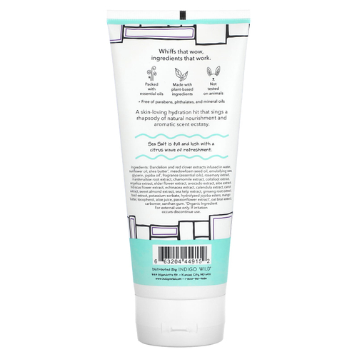 ZUM, Лосьон для рук и тела, морская соль, 177 мл (6 жидк. унц.)