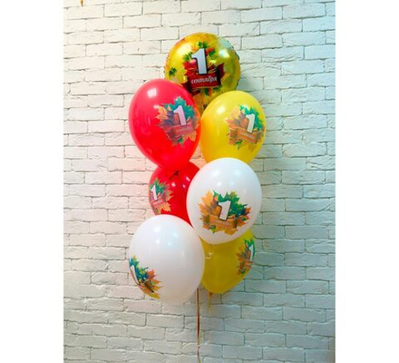 Фонтан 1 сентября 7 шаров