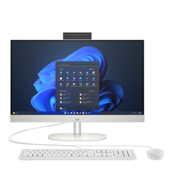 Моноблок HP ProOne 240 G10 All-in-One NT IPS 23,8"(1920x1080)Core i3-N300,8GB,512GB,eng usb kbd,mouse,IrisXe,WiFi,BT,5MP,Shell White,Win11ProMultilang,1Wty