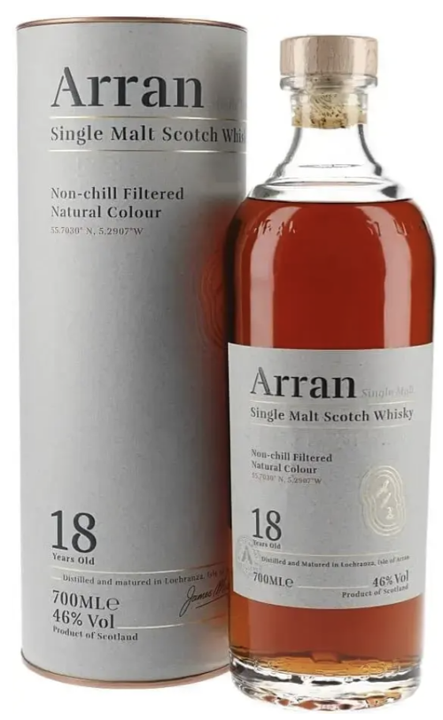Виски Arran 18 years old, 0,7 л