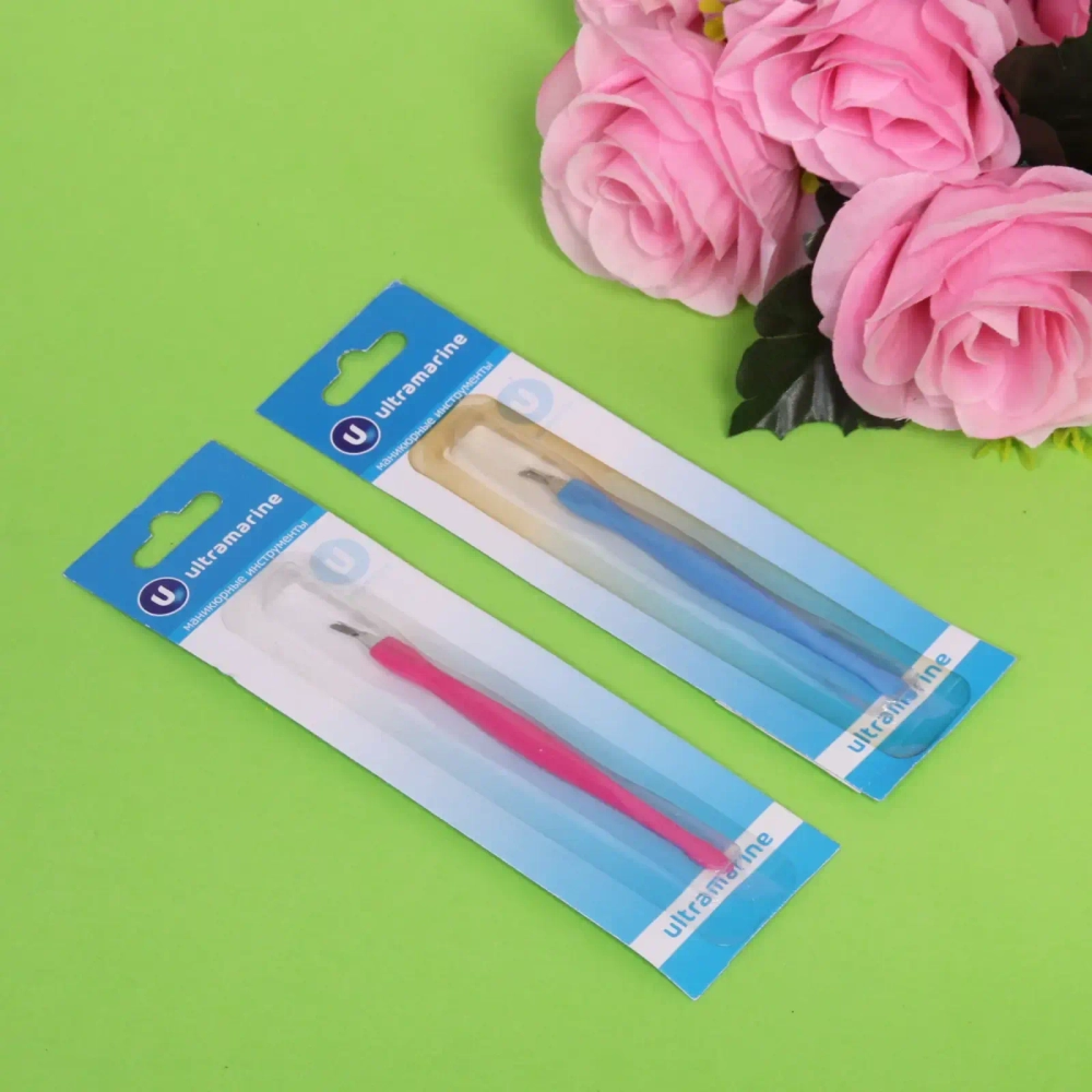 Триммер для удаления кутикулы на блистере «Ультрамарин», цвет микс, 11см