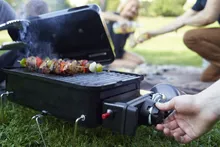 Портативный газовый гриль Weber Go-Anywhere, чёрный