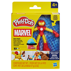 Play-Doh x Marvel - Фигурка Iron Man с формой для пластилина G3106