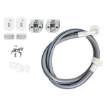 Встраиваемая стиральная машина с сушкой и паром MAUNFELD MBWM1486STWH