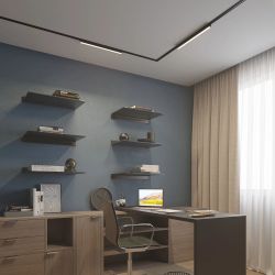 Светильник MAG-VIBE-FLAT-L485-24W Day4000 (BK, 100 deg, 48V) (Arlight, IP20 Металл, 5 лет) 044436