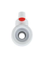 Кран шаровой стандартный проход PPR 25,  белый, РТП (40/1)