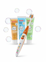 Зубная щетка Dentissimo, для детей от 6 лет, с разноуровневыми щетинками, оранжевая