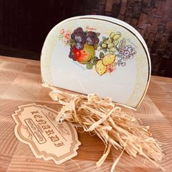 Lenardi 110411 Салфетница 14х10 см ФРУКТЫ в под.уп.(х36)