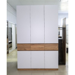 Шкаф МРШР 7/(Бостон) Шкаф 3-х ств 1,5х2,364х0,49 антрацит/ антрацит Мебельный рай