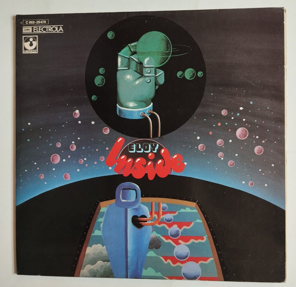 Винтажная виниловая пластинка LP Eloy Inside (Germany 1973)