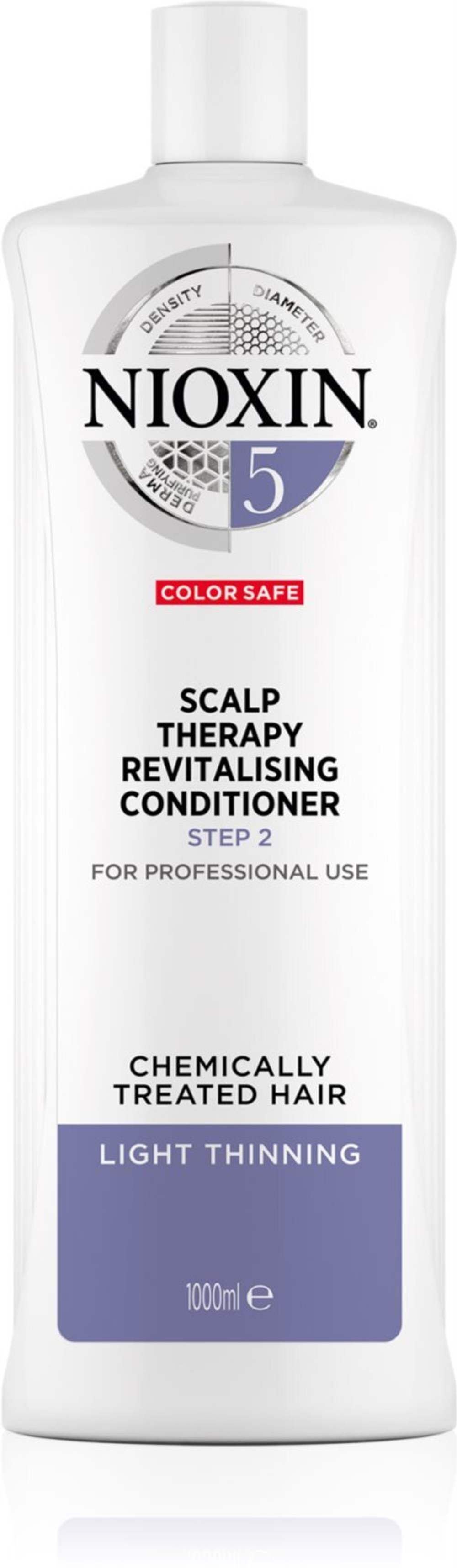 Nioxin System 5 Color Safe Scalp Therapy Revitalising Conditioner - кондиционер для обесцвеченных волос /   1000  ml  / GTIN 8005610498898