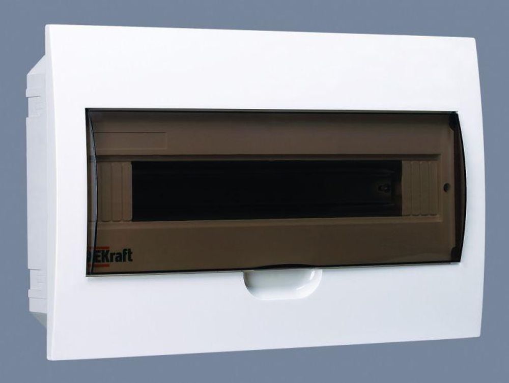 Корпус встраиваемый ЩРВ-П-18 25х40х10 18мод. IP41 пластик. DEKraft 31005DEK