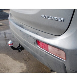Фаркоп Mitsubishi Outlander 2012-2022, условно-съемный,(без электрики) Трейлер.7140